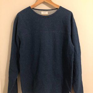 Saturdays NYC Indigo Dyed 'Denim' Shirt, M